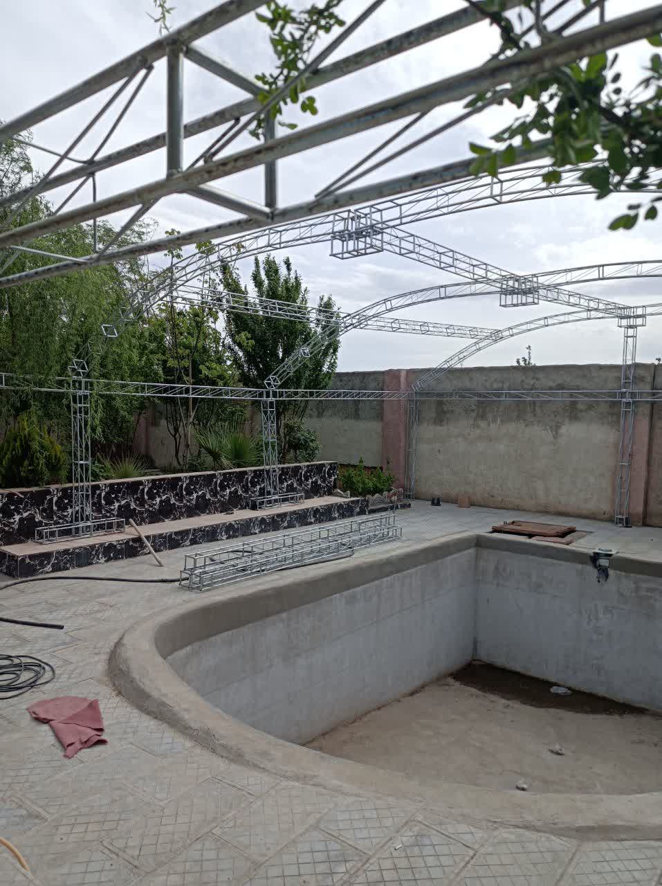 تولید و فروش اسپیس فریم و سازه نمایشگاهی عظیمی در چهاردانگه